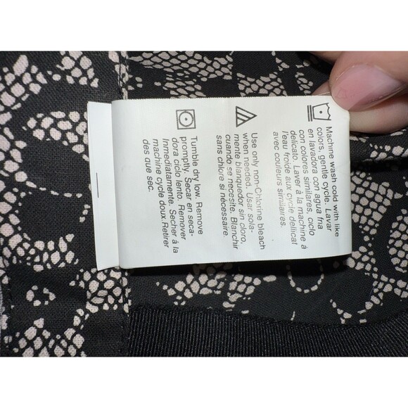 Kay Dee Designs Black Lace Floral Apron Retro Pin-Up Hostess Style Chic Kitchen - Picture 7 of 11